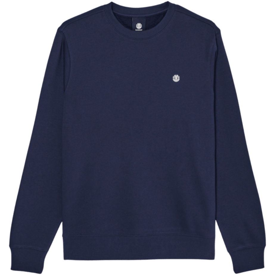 2026 Element Mens Icon Embroidery Crew Sweatshirt ELYFT00197 - Eclipse Navy
